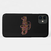 Altes Lieferwagen LKW Blume Muster Case-Mate iPhone Hülle (Rückseite (Horizontal))