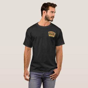 Altes Log Cabin Whiskey Vintage Etikett T-Shirt