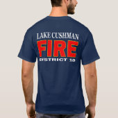 Altes Logo See Cushman, WA Fire Shirt (Rückseite)