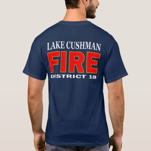 Altes Logo See Cushman, WA Fire Shirt (Rückseite)