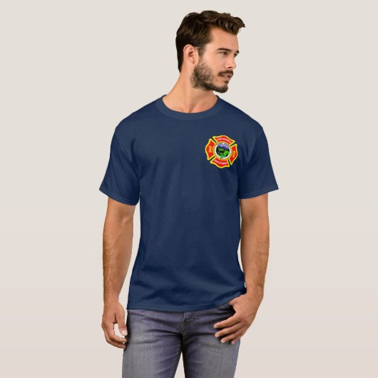 Altes Logo See Cushman, WA Fire Shirt (Vorne ganz)