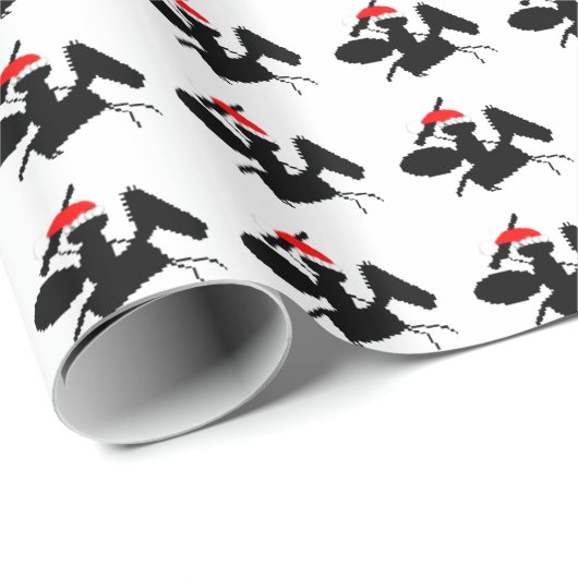 (Altes Logo) SquirrelHorse WeihnachtsPackpapier Geschenkpapier (Rolleneckpunkt)