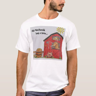 Altes MacDonald hatte einen Bauernhof T-Shirt