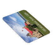 Altes Mackinac Point Licht, Mackinac Bridge Magnet (Rechte Seite)