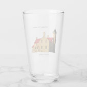 Altes Mackinac Point Lighthouse Glas (Rückseite)