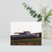 Altes Maine-Fischerboot Postkarte (Stehend Vorderseite)