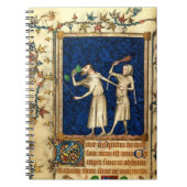 Altes Manuskript-Abdeckungs-Notizbuch Notizblock (Vorderseite)