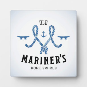 Altes Mariner-Plakat Fotoplatte