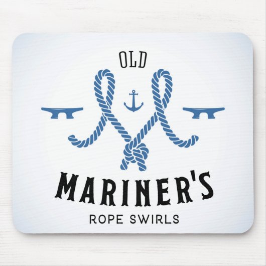 Altes Mariner-Plakat Mousepad (Vorne)