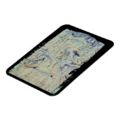 Altes Maya Ruins Copan Honduras Foto entworfen Magnet (Linke Seite)