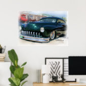 Altes Merkur Poster (Heimbüro)