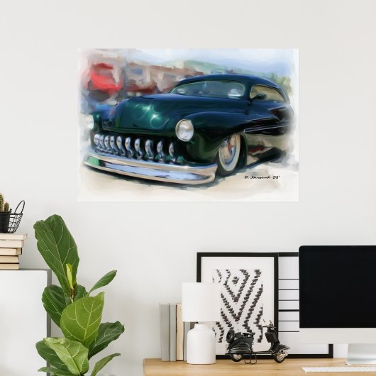 Altes Merkur Poster (Heimbüro)