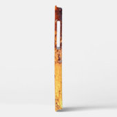 Altes Metall Rosthintergrund und Struktur, Metall Case-Mate iPhone Hülle (Rückseite / Links)