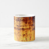 Altes Metall Rosthintergrund und Struktur, Metall Kaffeetasse (Mittel)