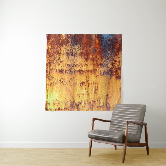 Altes Metall Rosthintergrund und Struktur, Metall Wandteppich (Beispiel)