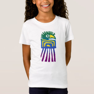 Altes mexikanisches Vogeldesign T-Shirt