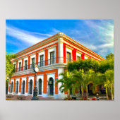 Altes Mexiko Bilder Poster (Vorne)