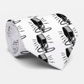 Altes Mikrofon Krawatte (Gerollt)