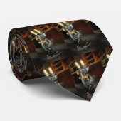 Altes Mikroskop Krawatte (Gerollt)