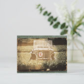 Altes Militärfahrzeug der MP Postkarte (Stehend Vorderseite)