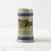 Altes Milkwagon Bierglas (Mittel)