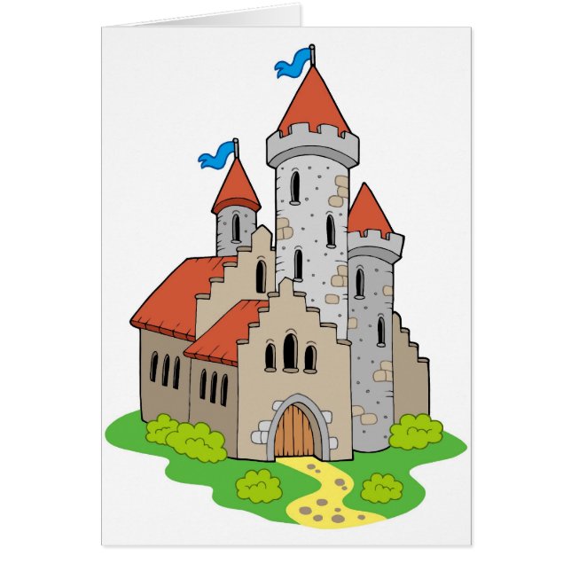 Altes mittelalterliches Schloss (Vorne)