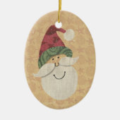 Altes modisches Santa Ornament (Vorne)