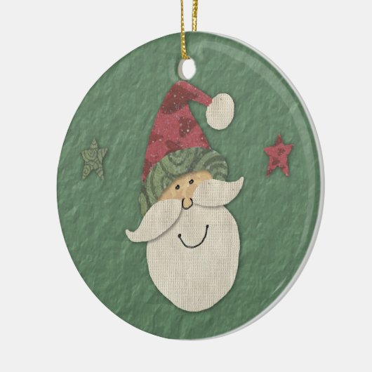 Altes modisches Santa Ornament (Links)