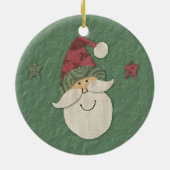 Altes modisches Santa Ornament (Hinten)