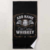 Altes Moonshine Whiskey-Etikett und FOTO Familienn