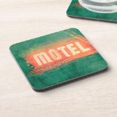 Altes Motel Untersetzer (Linke Seite)
