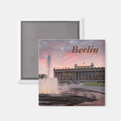 Altes Museum und Lustgarten in Berlin Magnet (Vorderseite/Rückseite)