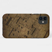 Altes Musik-Notenblatt Case-Mate iPhone Hülle (Rückseite (Horizontal))