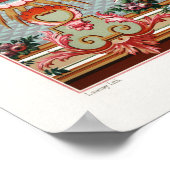 Altes Muster aus dem 18. Jahrhundert von Albert Ra Poster (Ecke)