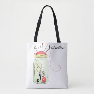 Altes Nähset Tasche