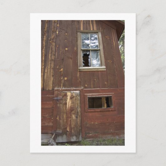 altes Neosho-Gebäude Postkarte (Vorderseite)