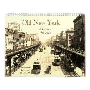 Altes New York, Ein Kalender 2026