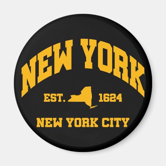 Altes New York Magnet (Vorne)