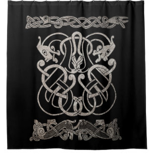 Altes Norddesign Duschvorhang