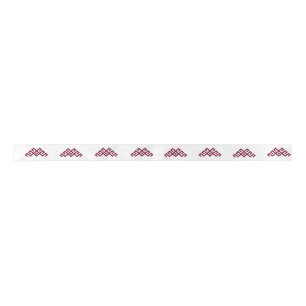 Altes nordisches lettisches, litauisches Symbol Satinband