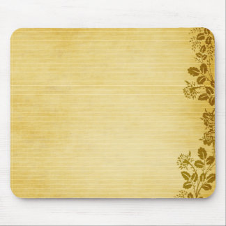 Altes Notizpapier Hintergrund Mousepad
