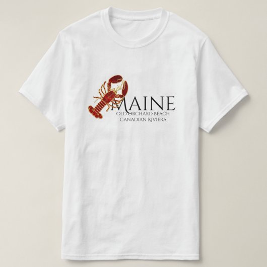 Altes Orchard Beach Maine T-Shirt (Design vorne)