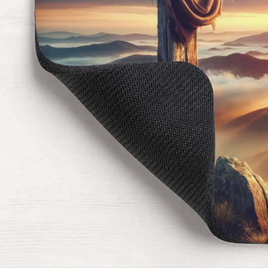 Altes Osterkreuz Mousepad (Ecke)