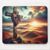 Altes Osterkreuz Mousepad (Vorne)
