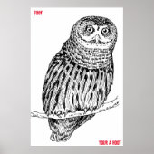 Altes Owl Poster (Vorne)