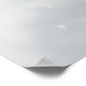Altes Paar im Schnee Poster (Ecke)