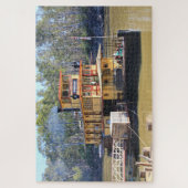 Altes Paddlesteamer, Echuca, Australien Puzzle (Vertikal)