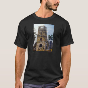 Altes Panama-Aquarell T-Shirt