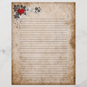 Altes Papier Brief (Vorderseite)