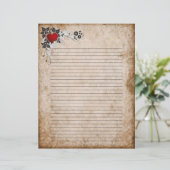 Altes Papier Brief (Stehend Vorderseite)